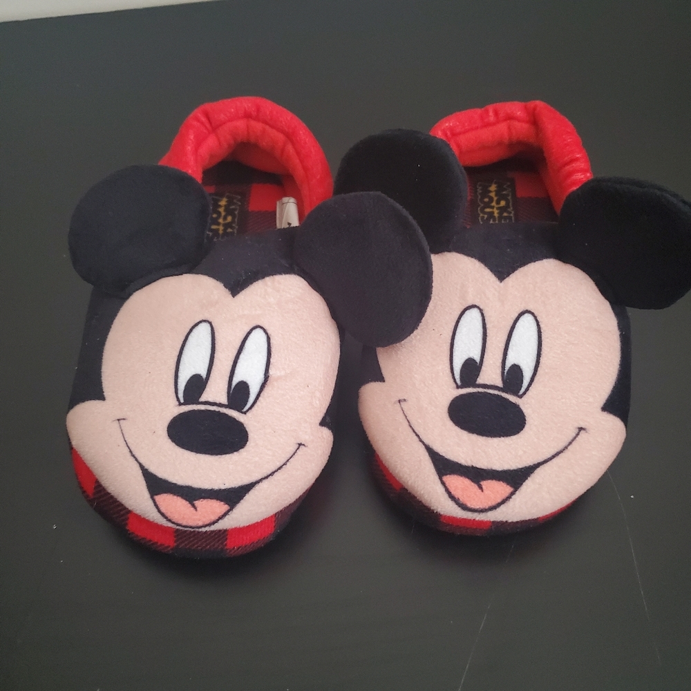 Mickey Mouse Slippers Toddler Boy